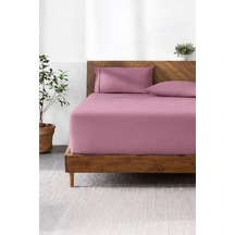 Çarşaf Hıpoalerjenık 100 Pamuk Penye Kumaş Lila 120x200 Cm Luxcarsaf Genel