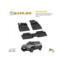 Sahler Paspas Araca Özel Renault Duster Benzinli Full Hybrit 4,5d Siyah - 2024-