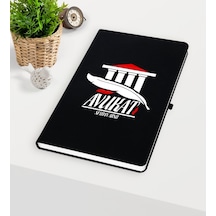 Kişiye Özel Avukat Temalı Siyah Defter - 3