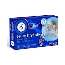 Jenbol Fizyolojik Serum 5 Ml X 20 Flakon