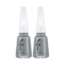 Klasik Parlak Bitişli Yüksek Pigmentli Oje Nail Enamel 458 New 2 Paketi