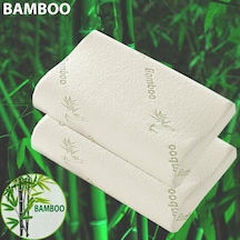 Heyner Visco Boyun Destek Yastığı Bamboo Yastık 40x60 2'li Paket