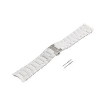 Emporio Armani Ar5859 Beyaz Silikon Kaplama Saat Kordonu