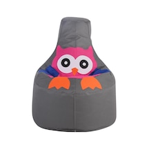 Bambitoys Baykuş Armut Koltuk Gri Imperteks 64 Cm