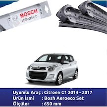 Citroen C1 Silecek 2014 2017 Bosch Aeroeco