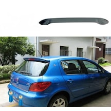 Peugeot 307 2001-2008 Plastik Parlak Siyah Spoyler