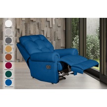 Lena Mavi Tv Koltuğu