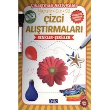 Çizgi Alıştırmaları - Renkler - Şekiller - Ülkü Unsu - Parıltı Yayınları