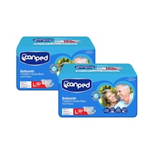 Canped Tekstil Yüzeyli Belbantlı Hasta Bezi L 2 x 30'lu