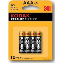 Kodak Kalem Pil İnce Aaa 4lü 3 Paket
