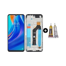 Tecno Spark 7t Uyumlu Çıtalı Servis Lcd Ekran Dokunmatik + B7000