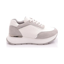 Dgn 81185 Kadin Sneaker Ayakkabi Beyaz