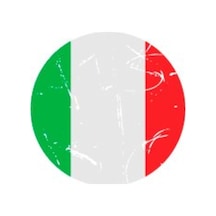 Bay Etiket Cfl5 Yuvarlak Kesim Italya B. Sticker