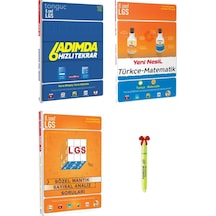 Lgs 8.Sınıf 6 Adımda Hızlı Tekrar Yeni Türkçe Mat Sözel Sayısal