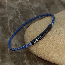 Deri Örgü Bileklik 3 Mm Çok Renkli