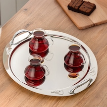 Özkent K-650 Kardelen Çay Ve Kahve Tepsisi Sunum Tepsisi 35x40cm