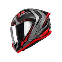 Givi 50.8 Racer Full Face Motosiklet Kaskı 67373 Siyah Titanyum Kırmızı