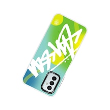 Samsung Uyumlu Galaxy M13 Kılıf Estoril Desenli Kapak Desen 2