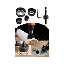 Alçıpan Delme Ve Buat Açma Seti Profesyonel Ve Hassas Kesim İçin 5 Parça