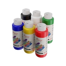 Ana Renkler Akrilik Boya 6'lı Set 6x120ml 0,15 L