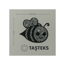 Taşlı Ütülenebilen Veya Sticker Olarak Kullanılabilen Arı Modeli