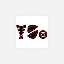 Honda Cbr 250 Tankpd Set 3Lü Siy-Kır