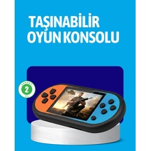 Retro 520 Oyunlu Taşınabilir Konsol Hd Ekran Usb Şarjlı - Lisinya