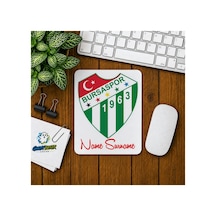 Kişiye Özel Bursaspor Baskılı Oyuncu Mousepad 0147