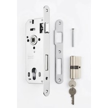 Özcanlar Kilit Rs40 Silindirli Daire Kilidi - Gömme Kilit - 40 Mm - Daire Giriş Kapı Kilidi Diğer