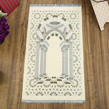 Medine Lüks Şönil Seccade Krem 66x116cm 520 Gr Çok Renkli