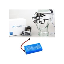 Designs For Vision Led Daylite Ve Daylite Hdi Cerrahi Alın Lambası Yüksek Kapasiteli Yedek Bataryası