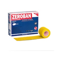 Zeroban Bandaj 5 CM x 4.5 M Sarı