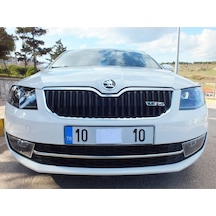 Skoda Octavia A7 Uyumlu 2015 Ve Üzeri Krom Sis Far Çerçevesi Paslanmaz Çelik