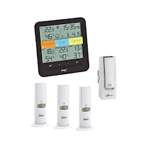 Tfa Dostmann Klimahome Corfu Tfa 30.3060.ıt Oda İklim Kontrolü Kablosuz Termo-higrometre Siyah 30.3060.01