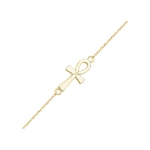 Ankh Altın Bileklik As478bl Altınsepeti Sarı Altın