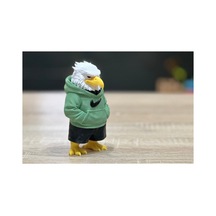 Kapüşonlu Havalı Kartal Figürü 10cm