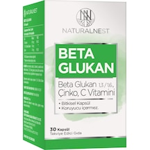 Natural Nest 13/16 Beta Glukan Çinko Vitamin C İçeren Takviye E
