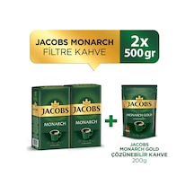 Jacobs Monarch Filtre Kahve 2 x 500 G + Jacobs Monarch Filtre Kahve 200 G