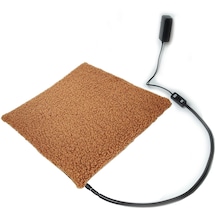Kedi Minderi Isıtmalı Model 45x45cm 12v Adaptörlü Su Geçirmez Kdtes81