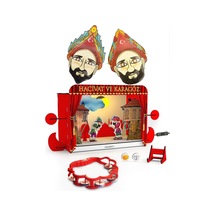 Woodact Hacivat Ve Karagöz Drama Oyun Sahnesi & Gece Lambası - 26515810