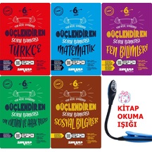 Ankara Yayıncılık 6 Sınıf Tüm Dersler Güçlendiren Soru Bankası + Kitap Okuma Işığı Hediye