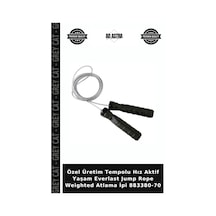 Özel Üretim Tempolu Hız Aktif Yaşam Everlast Jump Rope Weighted Atlama İpi 883380-70