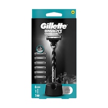 3 Adet Gillette Mach3 Kömür Makine + 6 Yedek Tıraş Bıçağı