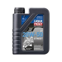 Liqui Moly 20W-50 Basic Street 4T Mineral Cadde Motosiklet Yağı (1L)