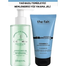 The Fair Ceramide 3 Yoğun Nemlendirici Yüz Yıkama Jeli 150 ML + Dermal Cica X Mide Cleanser Oil 150 ML