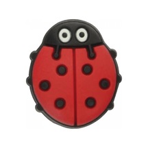 Crocs Jibbits Kırmızı Ladybug Terlik Süsü 001