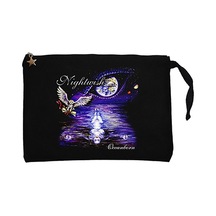 Nightwish Oceanborn Siyah Clutch Astarlı Cüzdan / El Çantası Siyah