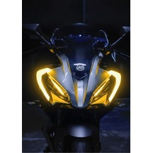 Cf Moto 250 Sr Led Sarı Sticker Folyo