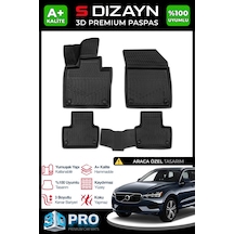 Volvo Xc60 3d Pro Havuzlu Paspas 2017 Üzeri A+ Kalite 3ds-sdz128