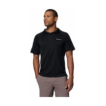 Columbia Men's Alpine Chill Pro Erkek Polo Yaka Tişört Ao3828 Siyah